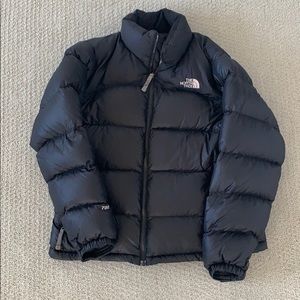 Black North Face Goose Down Jacket
